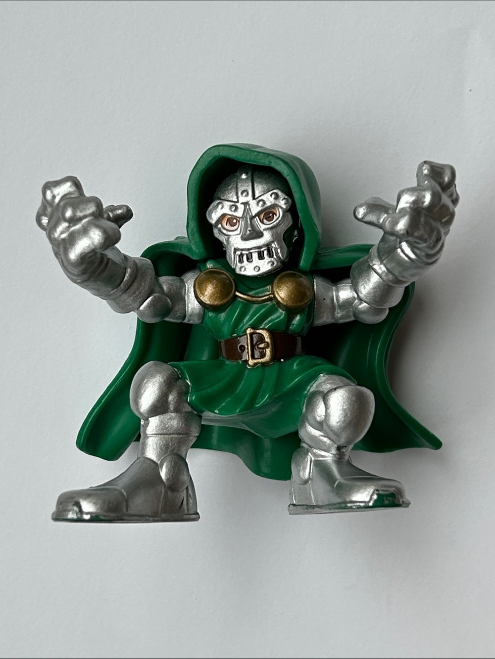 Marvel Green and Silver Doctor Doom Mini Action Figure 2008